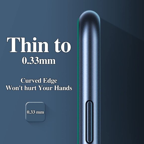 [3 Pack] OnePlus 7T Screen Protector 9H Tempered Glass Anti-Scratch Kesuwe - Picture 3 of 4